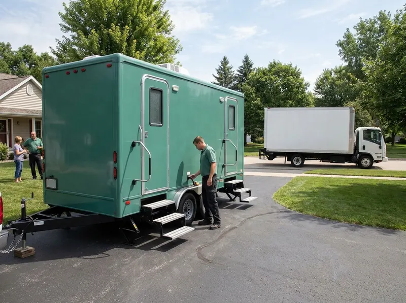 Luxury Restroom Trailers in Big Bend, WI