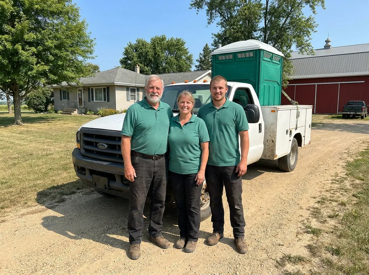 Fresh Start Porta Potty portable toilet rentals team in Big Bend, WI